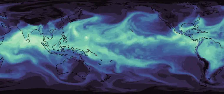 Model mixes AI and physics to do global forecasts